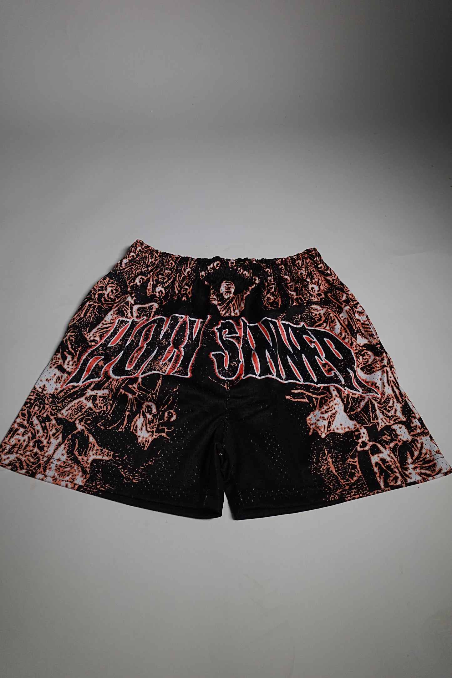 Demon Flames Mesh Shorts