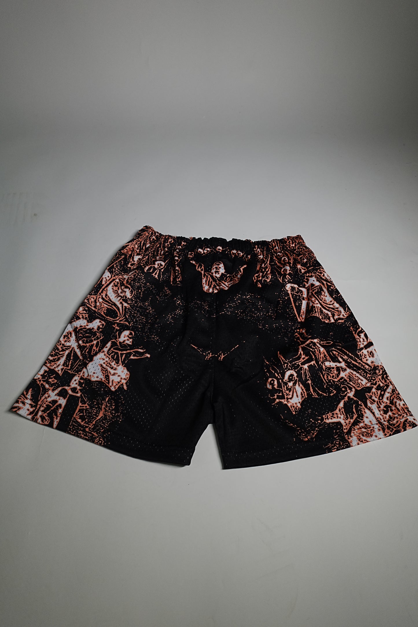 Demon Flames Mesh Shorts