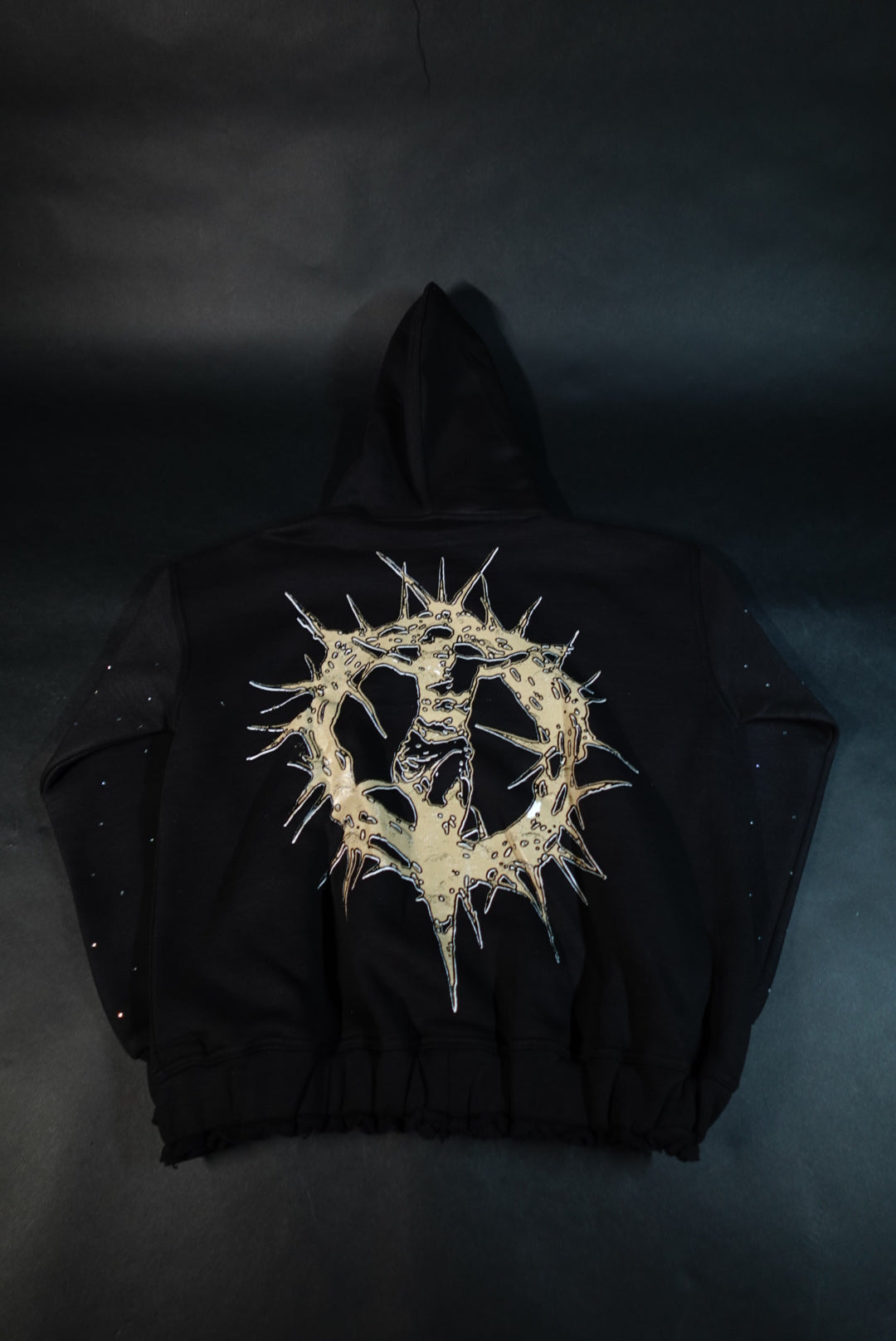 Crown of Thorns Zip Up Hoodie