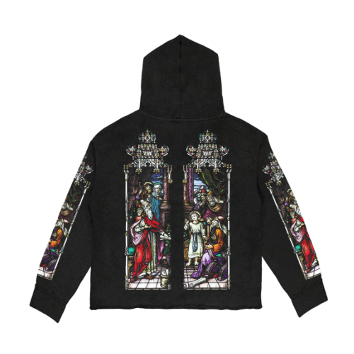 Stained Glass Zip Up Hoodie