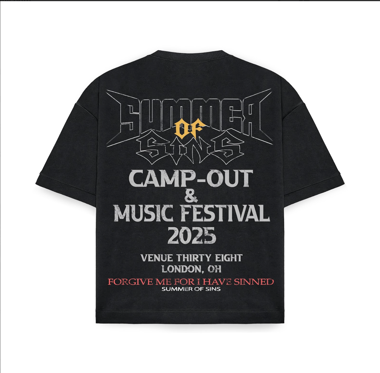 SOS '25 PRE-ORDER - SKELETON ROCK BAND T-SHIRT