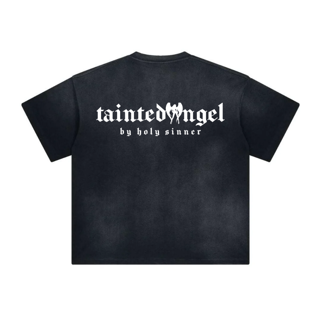SOS '25 PRE-ORDER TAINTED ANGEL -HEAVEN'S GATES TOUR SUNFADED T-SHIRT