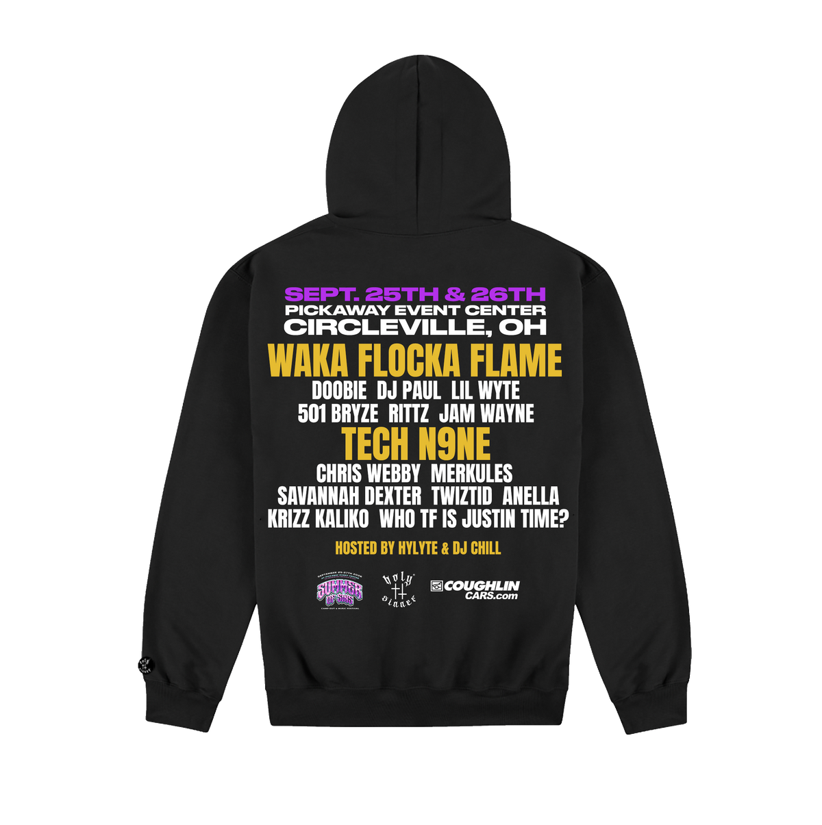 SOS - FEST HOODIE (BLACK)