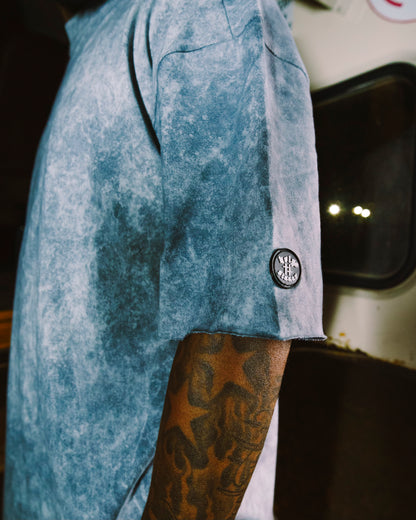 Grey Acid Wash T-Shirt