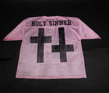 MEN'S “CODY ASH PORKCHOP PINK” FOOTBALL JERSEY (PINK)