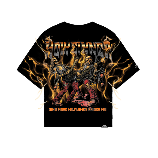 FLAMES MADE ME T-SHIRT