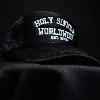 HS Worldwide Vintage Logo Trucker