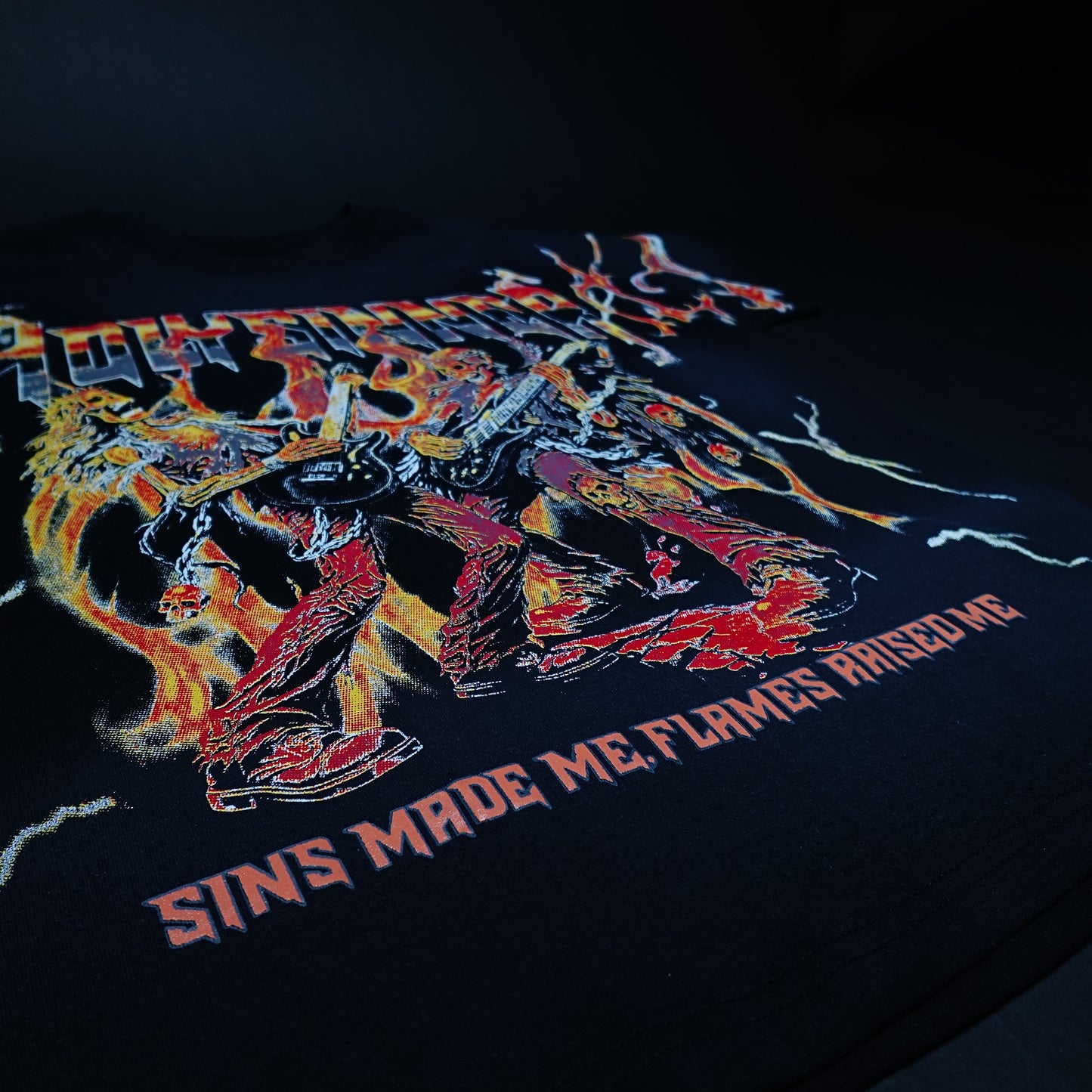 FLAMES MADE ME T-SHIRT