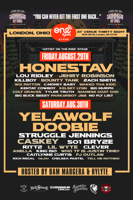 SOS '25 OFFICIAL FESTIVAL POSTER