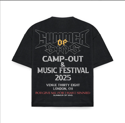 SOS '25 PRE-ORDER - SKELETON ROCK BAND T-SHIRT