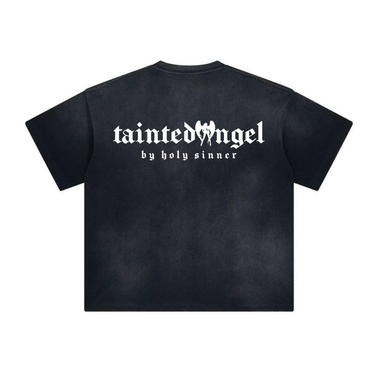 SOS '25 PRE-ORDER TAINTED ANGEL -HEAVEN'S GATES TOUR SUNFADED T-SHIRT