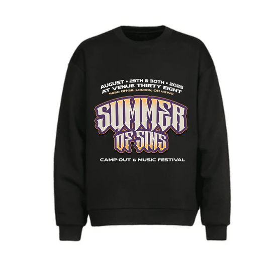 TAINTED SOS '25 - OFFICIAL FESTIVAL CREWNECK