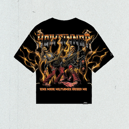 FLAMES MADE ME T-SHIRT