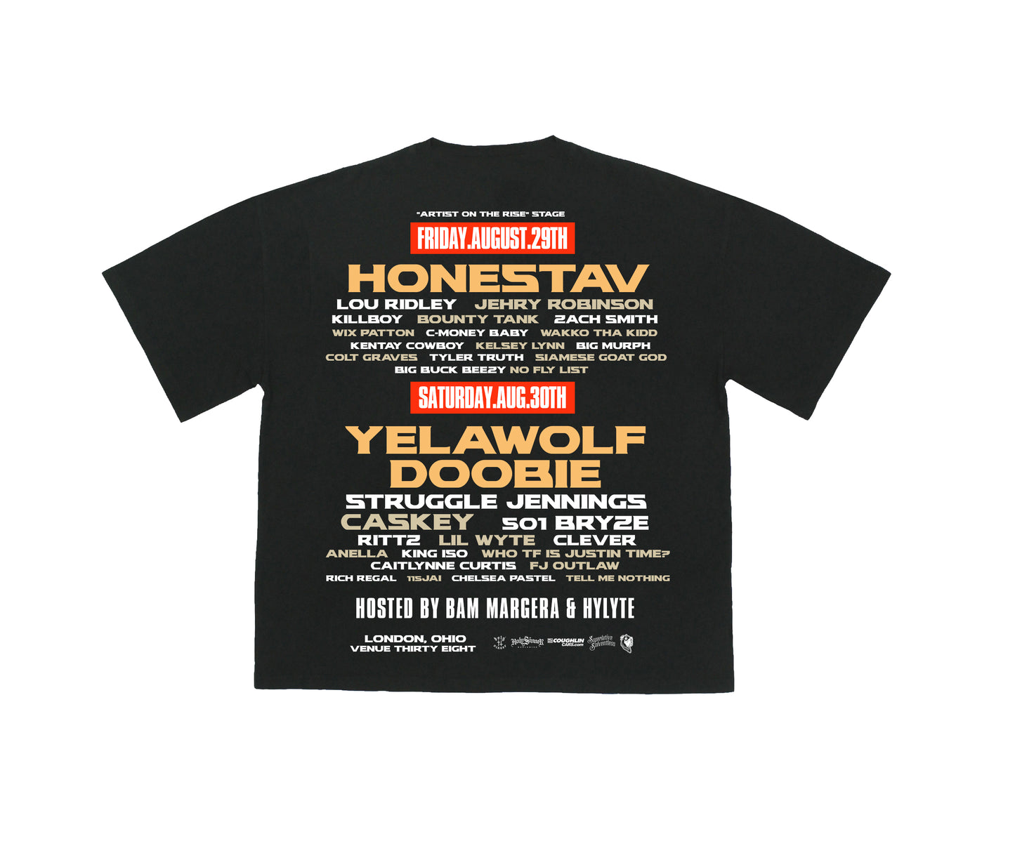 SOS '25 PRE-ORDER- LINEUP CARTOON T-SHIRT
