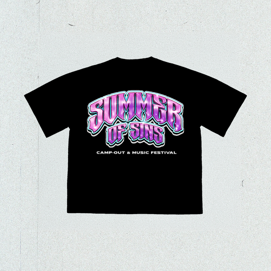 SOS '26 - OFFICIAL FEST TEE (BLACK)