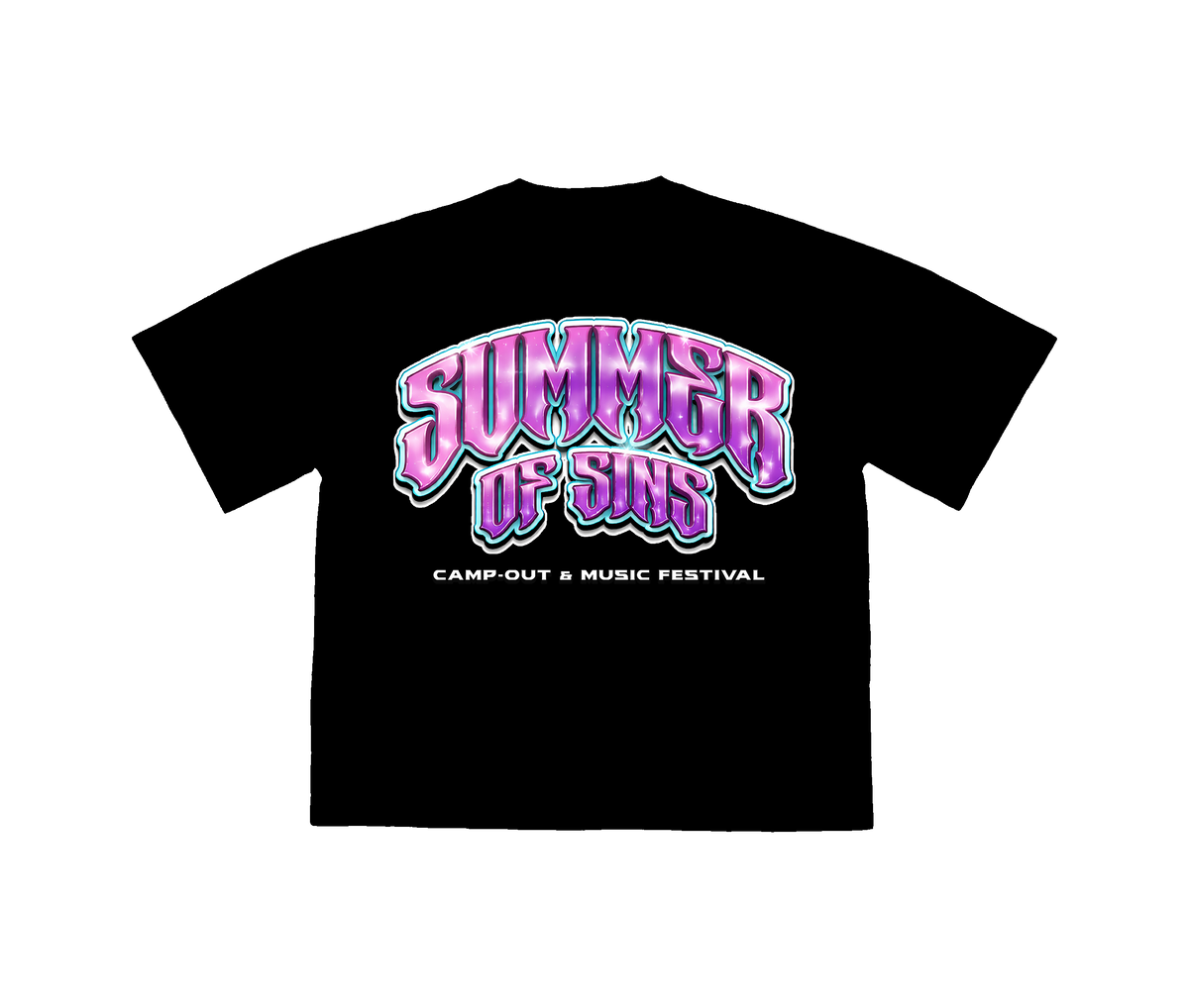 SOS - FEST TEE (BLACK)
