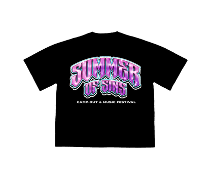 SOS - FEST TEE (BLACK)